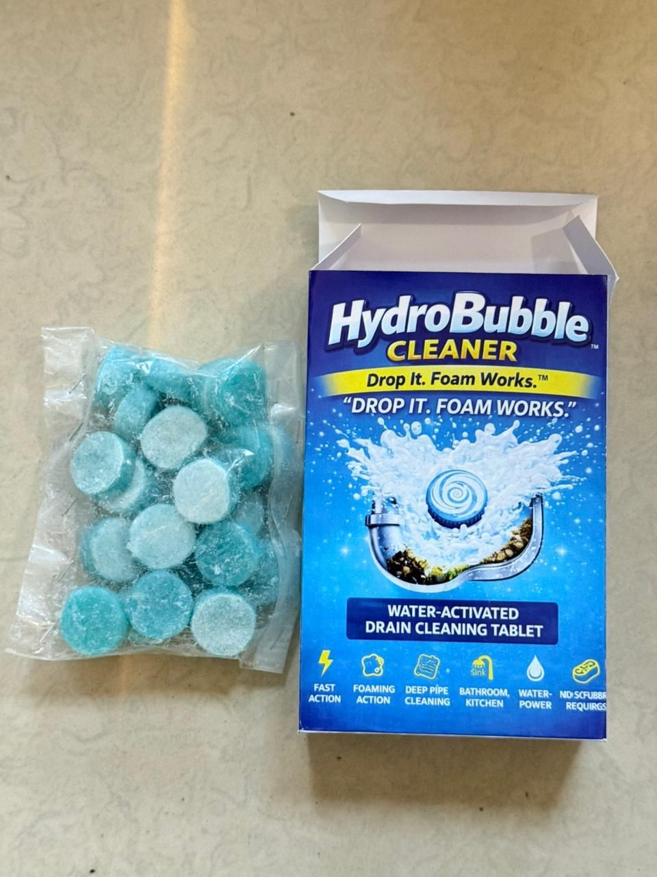 Hydro Bubble Cleaner Tablets Pack of 1
