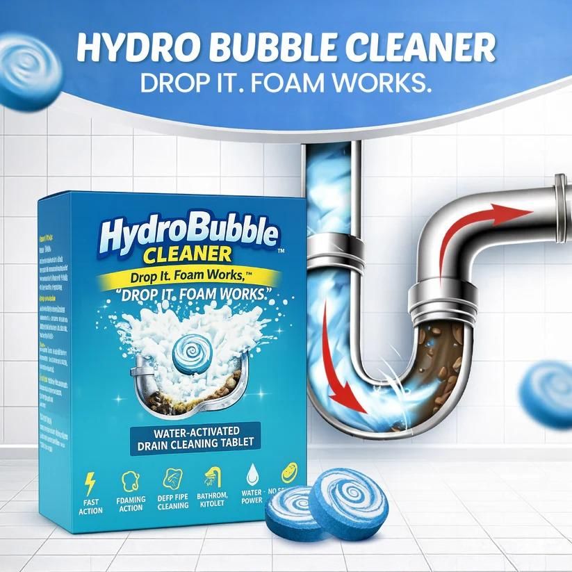 Hydro Bubble Cleaner Tablets Pack of 1